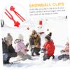 Veemoon 2set Outdoor Maker Molds Fun Clips for Easy to Use Tool for Snow Fights and Play for Boys and Girls and Family Activities view 4