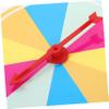 ABOOFAN Party Prize Wheel Rotating Game Spinner Raffle Prize for Adults Party Game Props Lottery Turntable view 2