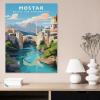 1000PcsMostar Vintage Travel PosterJigsaw Adult Decompression Game Puzzle Students Toy for Children Christmas Birthday Gifts50x70cm-BG64 view 2