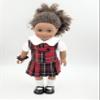 18 inch Doll Outfit-School Plaid Jumper Include Blouse and Hair Accessory/Add on Option: Sock and Shoe (Doll is not Included) (Zip Jumper Only, Plaid 68) view 2
