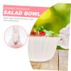 Anneome 1pc Cute Rabbit Ceramic Dessert Bowl for Boys and Girls Adorable Cartoon Salad Bowl for Home Kitchen Tableware Shower view 2