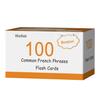 100 Essential French Phrases Flash Cards for Adults - Learn French Phrases for Beginners with Durable & Portable Flashcards- French Flashcards Simple Phrases view 1