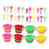Alasum 8sets Beach Bucket Toy for Boys and Girls Sand Dredging Tools for for Boys and Girls for Backyard and view 1
