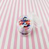 Blue Red and White Star Faux Polymer Sprinkles with Resin and Metal Pearls, Mixed Polymer Clay Fake Sprinkles, Decoden Jimmies for Crafts and DIY (30 gram bag) view 3