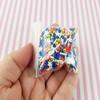 Blue Red and White Star Faux Polymer Sprinkles with Resin and Metal Pearls, Mixed Polymer Clay Fake Sprinkles, Decoden Jimmies for Crafts and DIY (30 gram bag) view 4