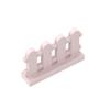 Gobricks GDS-1177 33303 Ornaments Picket Fence 1x4x2, Light Pink, 50 pcs view 1