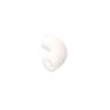 XYEIUGO Gobricks 25214 Ornaments Brick Round 1x1 Diameter Tube with 90 Degree Elbow (2x2x1) and Axle Holes (Crossholes) at Each 50 Pieces Building Blocks Color:Milky White 091 view 1