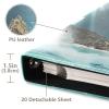 Qumton Large Photo Album, Lighthouse Ocean Sea (6) Personalized Leather Cover Photo Book for 4x6 5x7 6x8 Pictures, Photo Albums for Family, Baby, Wedding view 4