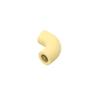 XYEIUGO Gobricks 25214 Ornaments Brick Round 1x1 Diameter Tube with 90 Degree Elbow (2x2x1) and Axle Holes (Crossholes) at Each 50 Pieces Building Blocks Color:Light Yellow 029 view 1