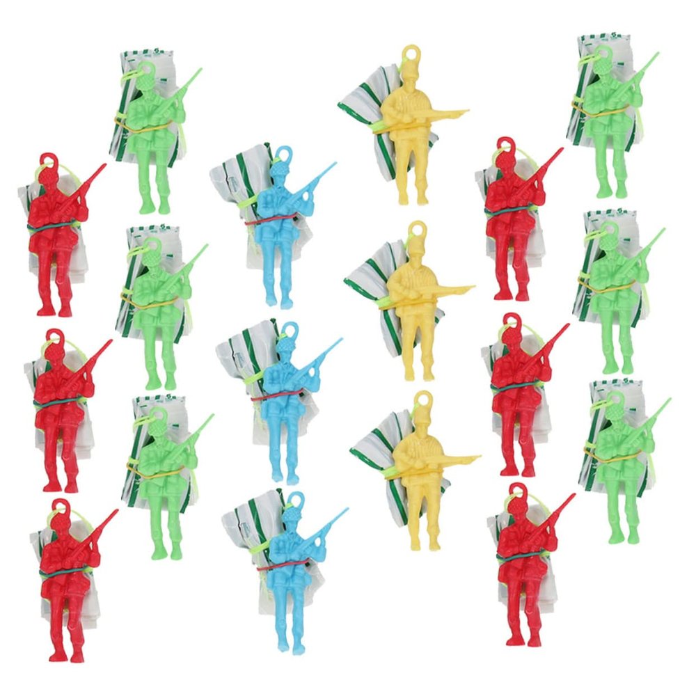 KICHOUSE High Performance Parachute Toys for Boys and Girls Soldier Throwing Toys Perfect for Parties