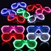 25 Pack LED Light Up Sunglasses for Kids & Adults, Glow in the Dark Neon Glasses Bulk for Party Favors, Birthday & School Events, Hora Loca Rave Night Accessories, Easter St. Patricks Day Party view 1