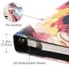 Qumton Large Photo Album, Colorful Dragon Watercolor (3) Personalized Leather Cover Photo Book for 4x6 5x7 6x8 Pictures, Photo Albums for Family, Baby, Wedding view 4