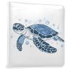 Qumton Large Photo Album, Blue Sea Turtle (3) Personalized Leather Cover Photo Book for 4x6 5x7 6x8 Pictures, Photo Albums for Family, Baby, Wedding view 1