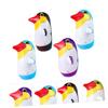 Toddmomy 4pcs Penguin Tumbler Toys Inflatable Boys and Girls Decor Adorable Penguin Statues for Home Office Decoration view 3