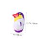 CIYODO 4pcs Penguin Tumbler Toy Boys and Girls Inflatable PVC Adornment for Christmas Decor view 2