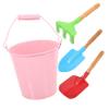 DECHOUS 1set Boy Girl Gardening Tool Tools Bucket and Shovels for Garden Toys for Boy Girl for Soil Digging Activities view 1