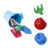 DECHOUS 1set Boy Girl Gardening Tool Tools Bucket and Shovels for Garden Toys for Boy Girl for Soil Digging Activities view 3