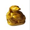 Dachshund Buddha Sculpture | Dachshund Art | Funny Dachshund Dog Figurine | Gag gift for Dachshund Lovers | Buddha Animal Dog | Statue Hilarious Shelf Decor | Gift for Vets (Orange, 5 Inches) view 1