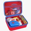 Case Compatible with Little Tikes for Story Dream Machine Books Starter Set, Toys Protective Container for Little Tikes for Storytime Audio Play Real for Littles Character Collection (Box Only), Red view 1