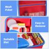 Case Compatible with Little Tikes for Story Dream Machine Books Starter Set, Toys Protective Container for Little Tikes for Storytime Audio Play Real for Littles Character Collection (Box Only), Red view 3