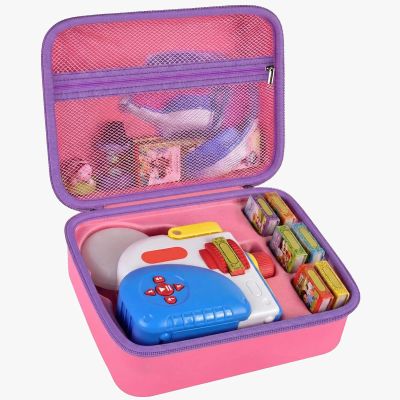 Case Compatible with Little Tikes for Story Dream Machine Books Starter Set, Toys Protective Container for Little Tikes for Storytime Audio Play Real for Littles Character Collection (Box Only), Pink