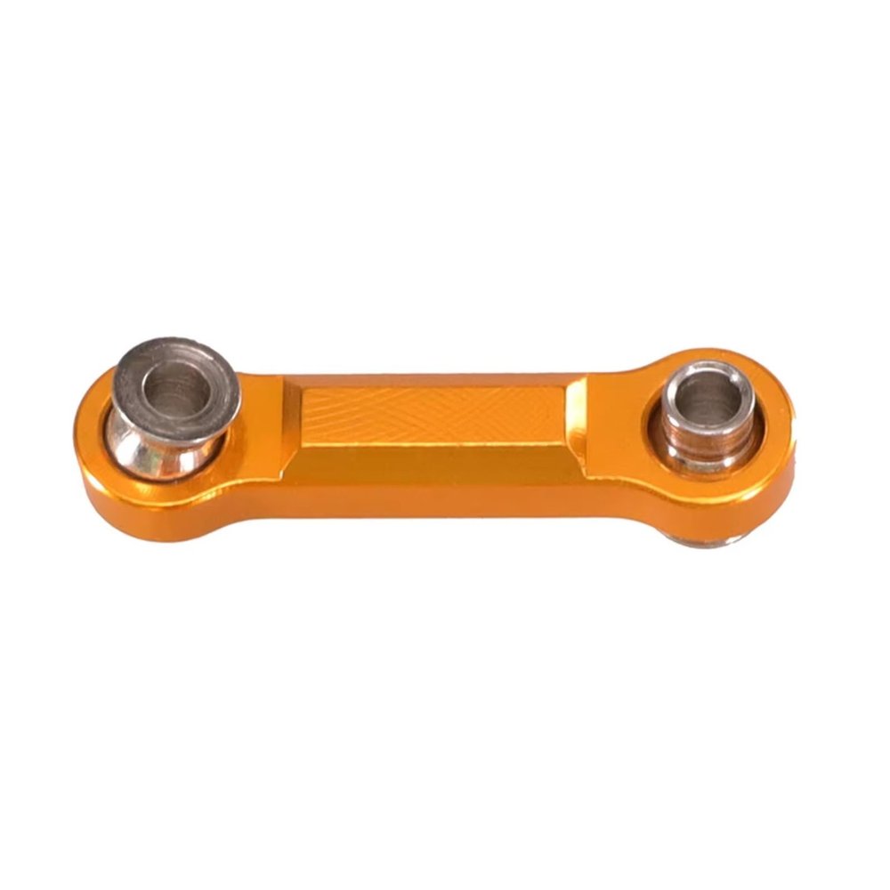 for Wltoys for K929 A959 A969 A979 K929 A559 1/18 RC Car Metal Upgrade and Modification Parts Accessories Servo Rod Server Rod RC Car Parts(Yellow)