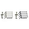 4Pcs Metal Drive Shaft and Wheel Nut for Wltoys 144001 144010 124007 124016 124019 124018 RC Car Upgrade Parts(Black) view 2