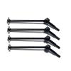 4Pcs Metal Drive Shaft and Wheel Nut for Wltoys 144001 144010 124007 124016 124019 124018 RC Car Upgrade Parts(Black) view 4