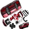 Mzexoma Hellcat DIY Disassembly Toy Car 1:36 Dodge Challenger SRT Building Kit for Kids Ages 3+ Diecast Model Cars with Open Doors STEM Learning Gift for Boys Girls Ages 4-7(Red) view 1