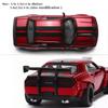 Mzexoma Hellcat DIY Disassembly Toy Car 1:36 Dodge Challenger SRT Building Kit for Kids Ages 3+ Diecast Model Cars with Open Doors STEM Learning Gift for Boys Girls Ages 4-7(Red) view 2