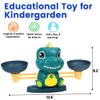 Aitbay Dinosaur Math Balance Toys, Montessori Toys for 3 Years Old Kids, Toddler Educational Toys for 4 5 6 7 Year Old Boys and Girls - Birthday Gifts for Kids Ages 3-5 5-7 view 2