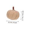BIUDECO 8pcs Realistic Simulation Grid Pumpkin Models for Home Decor Farmhouse Autumn Decorations for Halloween and Thanksgiving Celebrations view 2