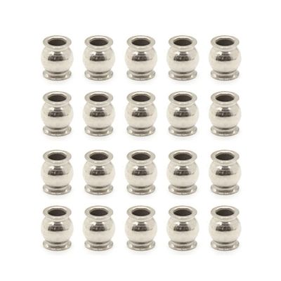 20Pcs 3mm Rod End Ball Joint for 1/10 Traxxas TRX4 TRX6 E-REVO REVO Summit T-Maxx E-Maxx Revo Rustler Slash RC Car Parts