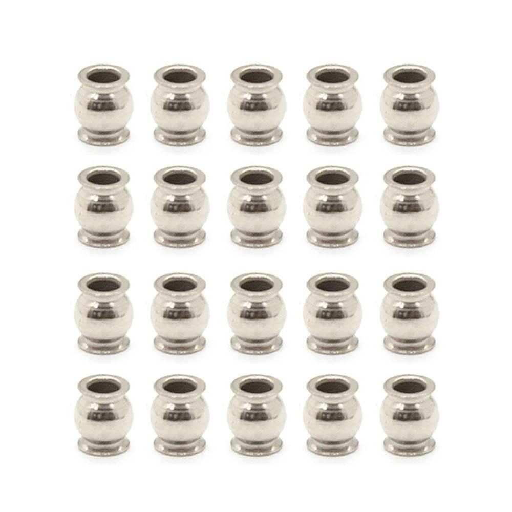 20Pcs 3mm Rod End Ball Joint for 1/10 Traxxas TRX4 TRX6 E-REVO REVO Summit T-Maxx E-Maxx Revo Rustler Slash RC Car Parts