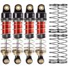 52mm Shock Absorber Oil Threaded Spring Damper Front/Rear for 1/18 TRX4RC Crawler Car Upgrades Parts(Red Spare Springs) view 1