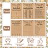 Misaidou Baby Shower Games Bundle for 50 Guests, Stacking Games, Adults, 150 Game Cards & 1 Answer Card view 3