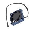 High Speed Electric Motor Cooling Fan 40x40mm 16000RPM 5V9V Fit for 1/10 1/8 1/12 RC (Blue) view 2