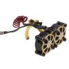 540 550 3650 3660 Motor Heatsink Cooling Fan with Thermal Sensor for 1/8 1/10 RC Car for Axial SCX10 for Trax-xas TRX4 for Tam-iya(Yellow) view 1