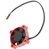High Speed Electric Motor Cooling Fan 40x40mm 16000RPM 5V9V Fit for 1/10 1/8 1/12 RC (Red) view 3