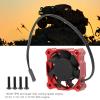 High Speed Electric Motor Cooling Fan 40x40mm 16000RPM 5V9V Fit for 1/10 1/8 1/12 RC (Red) view 4