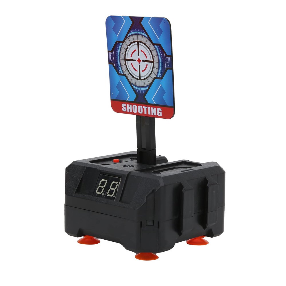 equlup Electronic Scoring Target, Electronic Target Shotgun Toy Training Auto Reset Purpose Toy Digital Scoring Aim Plaything for Universal Playing Tool Set