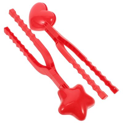 JOINPAYA 2set Winter Maker Molds Comfortable Grip for and Snow Fights Fun Boys and Girls Toy for Snowy Days for Creative Winter Activities