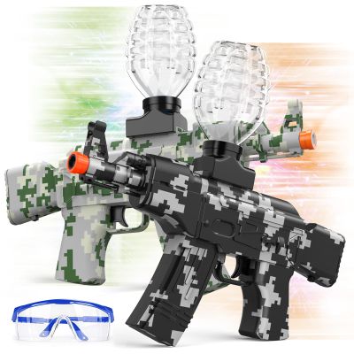 AKM-47 Electric Gel Ball Blaster Gun 2 Pack  Automatic Splat Guns with High-Power Firing, Ideal for Backyard Battles, Team Competitions & Outdoor Shooting Games, Ages 14+