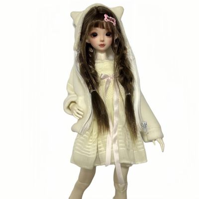 1/4 BJD Doll Clothes Set Handmade Cute and Fashionable Clothes Suitable for 18 inch BJD SD Dolls (L)