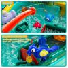 4-in-1 Kids Play Sink with Running Water, Mini Water Table with Detachable Legs, Upgraded Faucet and Dishes, Children Electric Dishwasher Toy, Kitchen Sensory Set (Blue) view 4