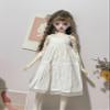1/4 BJD Doll Clothes Set Handmade Cute and Fashionable top and Pants Suitable for 18 inch BJD SD Dolls (K) view 2