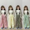 1/4 BJD Doll Clothes Set Handmade Cute and Fashionable top and Pants Suitable for 18 inch BJD SD Dolls (K) view 3