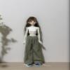 1/4 BJD Doll Clothes Set Handmade Cute and Fashionable top and Pants Suitable for 18 inch BJD SD Dolls (D) view 2