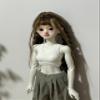1/4 BJD Doll Clothes Set Handmade Cute and Fashionable top and Pants Suitable for 18 inch BJD SD Dolls (D) view 4