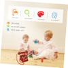 Toyvian Wooden Boys and Girls Toy Phone Fake Cell Phone for Boys and Girls Educational Features view 4
